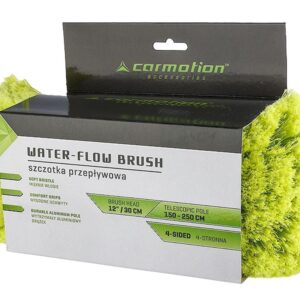 4-plane water flow brush 30 cm /12 " with telescopic handle 150 - 250 cm - Image 4