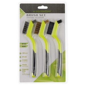 Set of 3 brushes - nylon, brass, stainless steel - Image 3