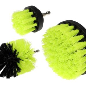 Šepetys set for drill, 3 vnt