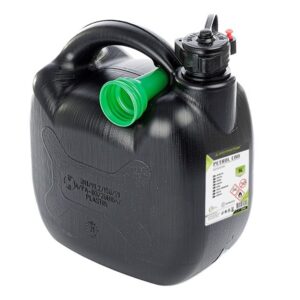 Kuro bakas, plastikinis, 5L, oval, juodos spalvos