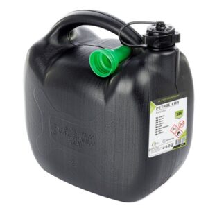 Kuro bakas, plastikinis, 10L, oval,juodos spalvos