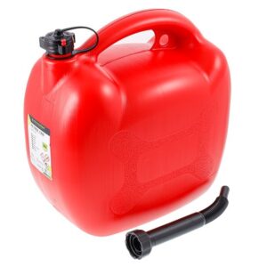 Kuro bakas, plastikinis, 20L, oval, raudonos spalvos - Image 2