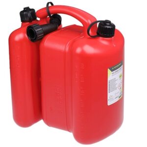 Dviejų skyrių kuro / alyvos bakas, 6+ 3L