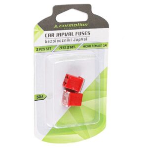 JAPVAL MICRO FEMALE saugikliai 14, 50A 2 vnt
