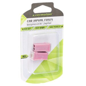 JAPVAL MINI FEMALE saugikliai 14, 30A, 2 vnt