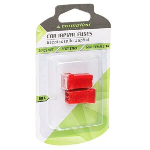 JAPVAL MINI FEMALE saugikliai 14, 50A, 2 vnt