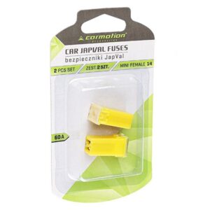 JAPVAL MINI FEMALE saugikliai 14, 60A, 2 vnt