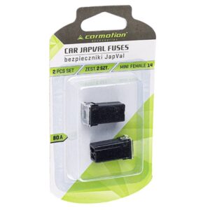 JAPVAL MINI FEMALE saugikliai 14, 80A, 2 vnt