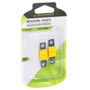 MIDIVAL saugikliai, 60A, 2 vnt
