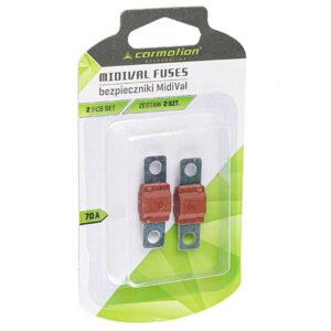 MIDIVAL saugikliai, 70A, 2 vnt