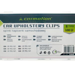 Car upholstery clips, set of 100 pcs - Image 2