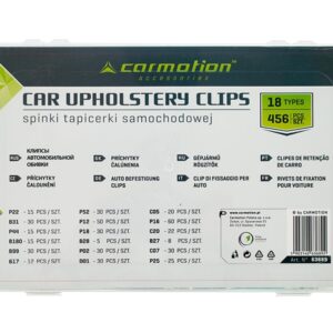Car upholstery clips, set of 456 pcs - Image 2