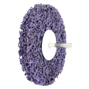 Non-woven rust remover disc, diam. 100 mm x 15 mm, heavy duty