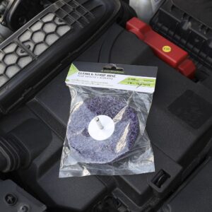 Non-woven rust remover disc, diam. 100 mm x 15 mm, heavy duty - Image 5