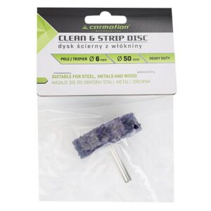 Non-woven rust remover disc, diam. 50 mm x 15 mm, heavy duty - Image 4