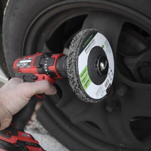 Non-woven rust remover disc, diam. 125 mm x 15 mm - Image 5