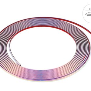 Automibilio tiuningo juostelė, chrome chameleon, 6mm x 8m