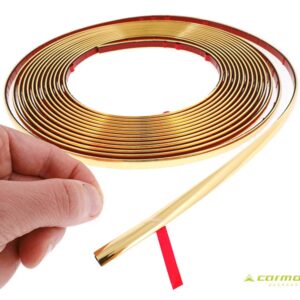 Automibilio tiuningo juostelė, golden, 9mm x 8m (86744) - Image 5