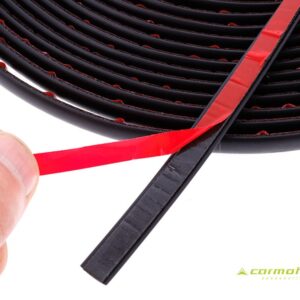 Automibilio tiuningo juostelė, black matt, 9 mm x 8 m (86171) - Image 5