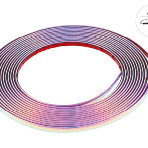 Automibilio tiuningo juostelė, chrome chameleon, 9mm x 8m - Image 1