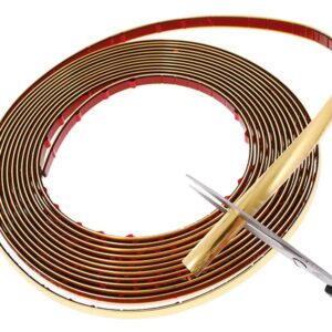 Automibilio tiuningo juostelė, golden, 12 mm x 8m (86745) - Image 3