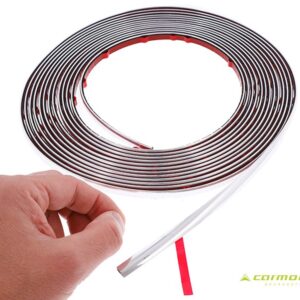 Automibilio tiuningo juostelė, chrome, 14 mm x 5 m (58995) - Image 5