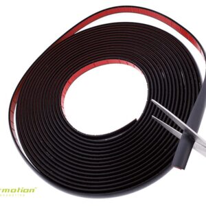 Automibilio tiuningo juostelė, black matt, 14 mm x 5 m (86173) - Image 3