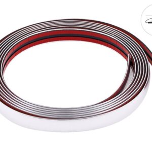 Automibilio tiuningo juostelė, chrome, 26 mm x 5 m (58992)