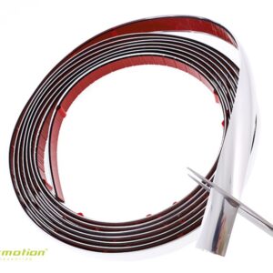 Automibilio tiuningo juostelė, chrome, 26 mm x 5 m (58992) - Image 3