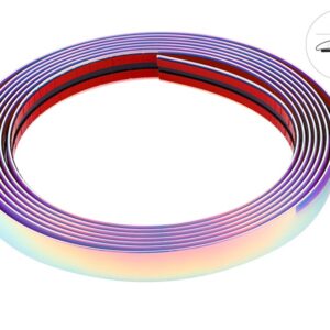 Automibilio tiuningo juostelė, chrome chameleon, 26mm x 5m