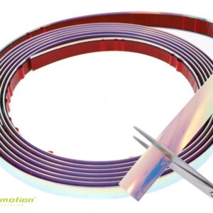 Automibilio tiuningo juostelė, chrome chameleon, 26mm x 5m - Image 3