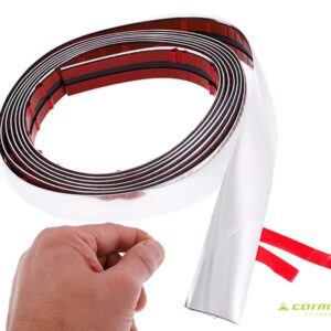 Automibilio tiuningo juostelė, chrome, 40 mm x 5 m (58993) - Image 5