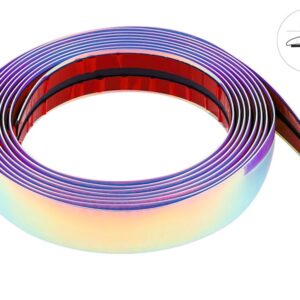 Automibilio tiuningo juostelė, chrome chameleon, 40mm x 5m