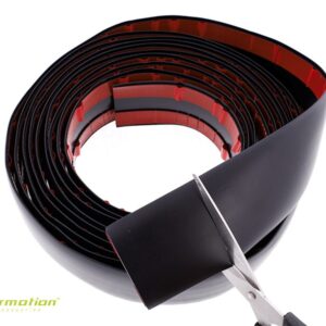 Automibilio tiuningo juostelė, black matt, 55 mm x 5 m (86178) - Image 3