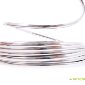 Automobilio tiuningo kampinė juostelė, chrome, 8 x 6 mm x 20 m - Image 2