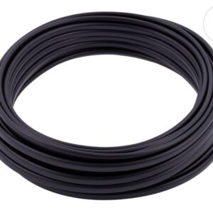 Automobilio tiuningo kampinė juostelė, black matt, 8 x 6 mm x 20 m