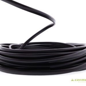 Automobilio tiuningo kampinė juostelė, black matt, 8 x 6 mm x 20 m - Image 2