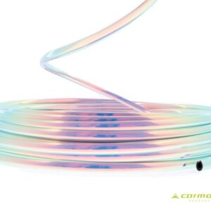 Automobilio tiuningo kampinė juostelė, chrome chameleon, 8 x 6mm x 20 m - Image 2