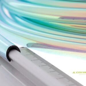 Automobilio tiuningo kampinė juostelė, chrome chameleon, 8 x 6mm x 20 m - Image 5