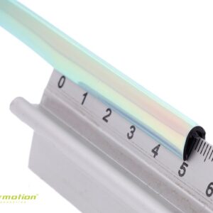 Door edge bumpers, 65 cm, chrome chameleon, 2 pcs. - Image 5