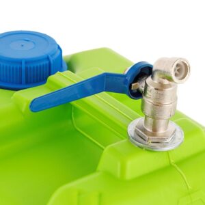 Vandens kanistras with long metal top tap valve, 10 L - Image 2