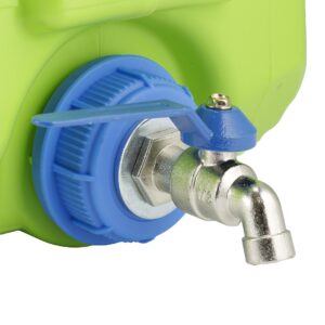 Vandens kanistras with long metal tap valve in cap, 20 L - Image 3