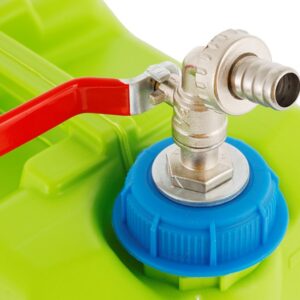 Vandens kanistras with long metal tap valve in cap, 10 L - Image 2