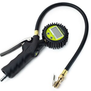 Inflating gun with digital pressure gauge max. 18 BAR