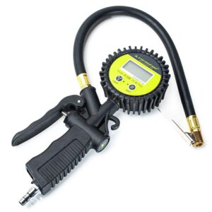 Inflating gun with digital pressure gauge max. 7 BAR