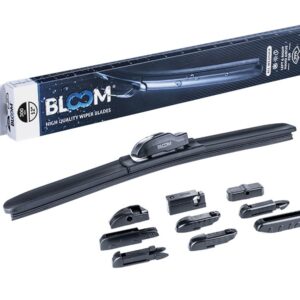 Automobilių valytuvas BLOOM M10 300 mm / 12 "flat, 10 adapters