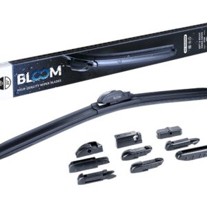 Automobilių valytuvas BLOOM M10 530 mm / 21 "flat, 10 adapters