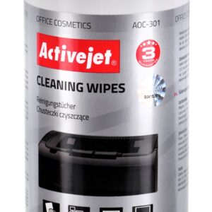 Activejet AOC-301 Biuro įrangos valymo servetėlės - 100 vnt. - Image 2