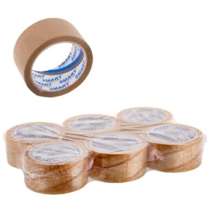 BSTech tirpiklinė lipni juosta pilka 48 mm x 60 m 6 vnt