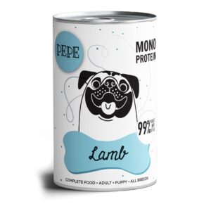 PAKA ZWIERZAKA Pepe Lamb - drėgnas ėdalas šunims - 400g